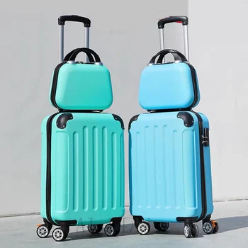 Набор для багажа на колесиках чемоданы и дорожные сумки с вращающимися колесами 20 
