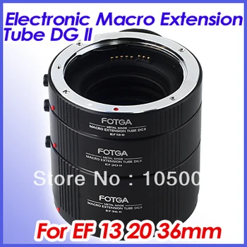 набор удлинительных трубок fotga Metal Electronic AF Macro 13+20+36 мм для Canon eos EF EF-S 1