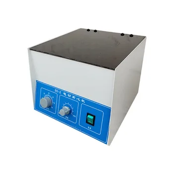 Настольная электрическая центрифуга для медицинской лаборатории, Низкоскоростной сепаратор сыворотки, 4000 об/мин, 12x20 мл, 80-2