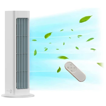 Настольный башенный вентилятор, портативные маленькие настольные вентиляторы, выдувающие холодный воздух, персональный бесшумный охлаждающий вентилятор без лопастей, простой в использовании 9