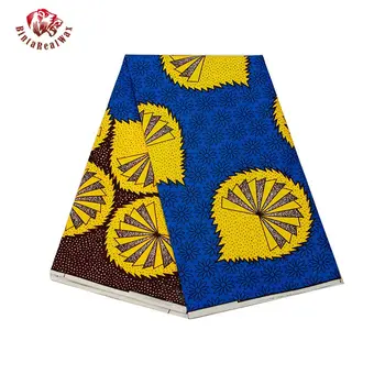 Настоящий Бинтаревый воск Гарантированная Настоящая Ткань Анкара Bew Bintarealwax Африканские Восковые Принты ткань для Вечернего платья FP6266 5