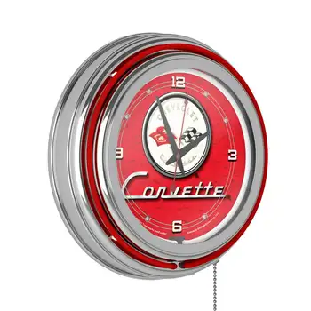 Неоновые часы C1 -Диаметр 14 дюймов - Красные цифровые часы для домашнего декора роскошный современный дизайн Reloj led Yk room decor Home decoration lux 10
