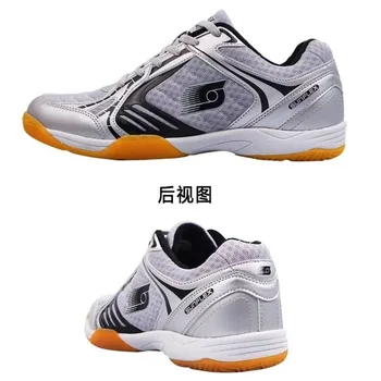 Новая трендовая обувь для настольного тенниса Унисекс, Дышащая Мужская обувь для тренировок по бадминтону, Элитная брендовая теннисная обувь для больших мальчиков, спортивная обувь для помещений