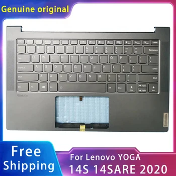 Новинка для Lenovo YOGA 14S 14SARE 2020 Запасные Аксессуары для ноутбуков Подставка для рук и клавиатура с подсветкой 3