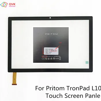 Новые 10,1-дюймовые черные для планшета Pritom TronPad L10 с емкостным сенсорным экраном, ремонт и запасные части L10 7