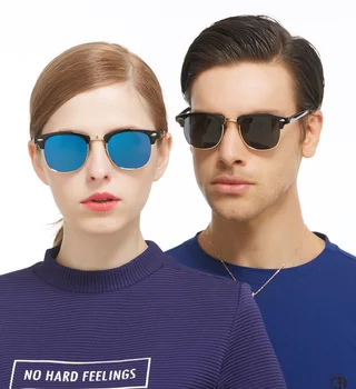 Новые прямые продажи модных поляризованных солнцезащитных очков для мужчин и женщин, трендовые солнцезащитные очки 3016 1