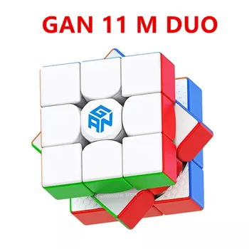 Новый GAN11M duo 3x3x3 Magic cube GAN 11 M DUO Магнитные Кубики профессиональный скоростной Игровой куб GAN 11M DUO Cube