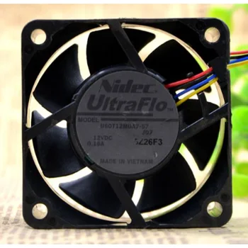 Новый вентилятор процессора для NIDEC U60T12MUA7-57 12V 0.16A 6 см 6025 без звука охлаждающий вентилятор 60 ×60 × 25 мм 7