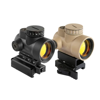 Новый миниатюрный оптический прицел Red Dot Sight 2 MOA 1x25 с низким и сверхвысоким QD креплением, подходит для 20 мм 7