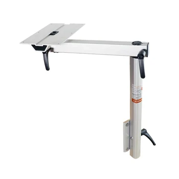 Ножка стола из алюминиевого сплава для каравана, подвижная, вращающаяся и регулируемая по высоте, аксессуары для кемпинга