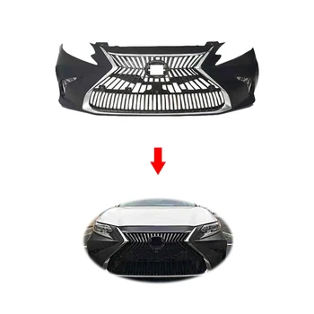 Обвес для LEXUS ES 2013-2017 обновление до 2018 обвеса передний задний бампер боковая юбка решетка радиатора передняя губа 15