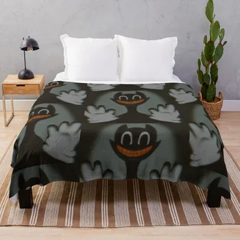 Одеяло с мультяшным котом, декоративное одеяло для дивана