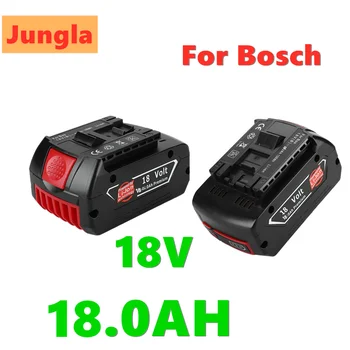 Оригинальный Литий-ионный аккумулятор 18V 18000mAh Для Bosch 18V Battery Backup 18.0A Портативная Сменная Индикаторная лампа BAT609 7