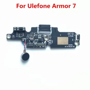 Оригинальный разъем для зарядки док-станции, USB-порт на плате с вибратором, гибкий кабель, аксессуары для мобильного телефона Ulefone Armor 7