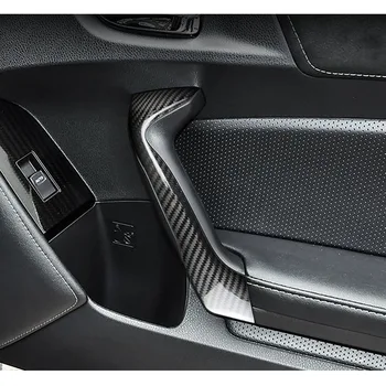 Отделка внутренней дверной ручки автомобиля из углеродного волокна подходит для Toyota 86 Subar BRZ 2013-2018 6