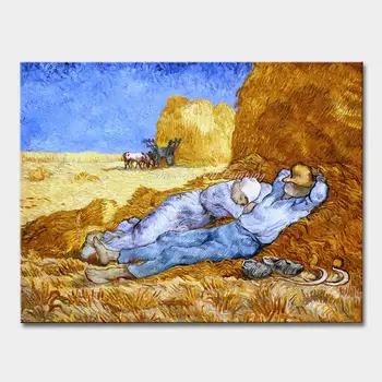 Отдых от работы Винсента ван Гога репродукция картины маслом ручной работы на холсте, настенная художественная картина для украшения дома в гостиной