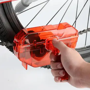 Очиститель Велосипедной цепи Для Чистки Велосипеда 3D Щетка для мытья цепи Набор Инструментов MTB Защита Велосипеда Масло Велосипедная Цепь для горных