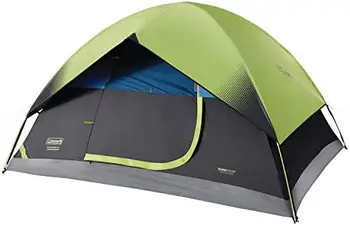Палатка для кемпинга Room Sundome, палатка на 4/6 человек Блокирует 90% солнечного света и сохраняет внутри прохладу, Легкая палатка для кемпинга включает в себя R 6