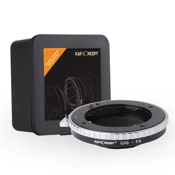 Переходное кольцо для объектива K & F Concept C/G-FX для объектива Contax G на байонетной системной камере Fujifilm X-Mount 7