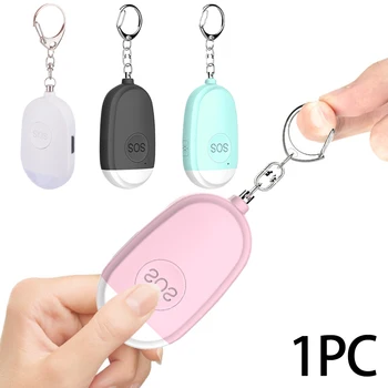 Персональная сигнализация Самозащиты USB Перезаряжаемая для женщин Мини Портативная детская 4