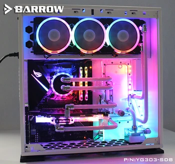 Платы Barrow YG303-SDBV1 Waterway для корпуса In Win 303/305 для водяного блока процессора Intel и сборки с одним графическим процессором Высокого качества
