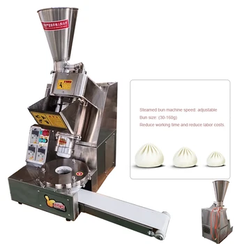 Полностью автоматическая машина Baozi Для Приготовления фаршированных Булочек На пару, Производитель начинки Momo 15