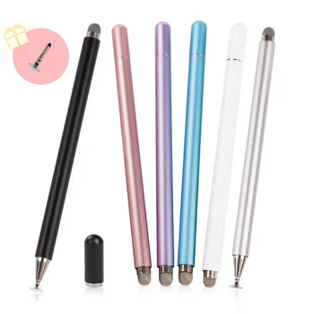 Популярная Универсальная Стилусная ручка 2 в 1 с магнитным колпачком для Android Ios Ipad, телефона, планшета, Карандаша для рисования 1