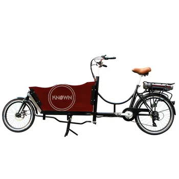 Популярный Грузовой велосипед для взрослых, 2-колесный Электрический Велосипед, предназначенный для семейной перевозки детей, Детская корзина для покупок 2