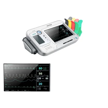 Портативный Медицинский Цифровой Умный Непрерывный Автоматический Электронный монитор артериального давления ECG