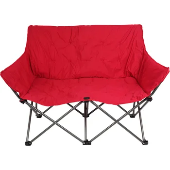 Походный шезлонг, красный, для пляжного отдыха для взрослых, походный стул 14