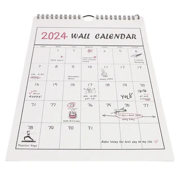 Праздничный Ежемесячный Календарь Ежедневное использование Офис Бытовая Настенная Комната Обратного отсчета 2023-2024