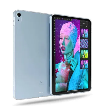 Прозрачный Чехол для планшета iPad Air 4 10,9 дюйма 2020 ультратонкая Мягкая Задняя крышка из ТПУ Для iPad Air 1 2 9,7 