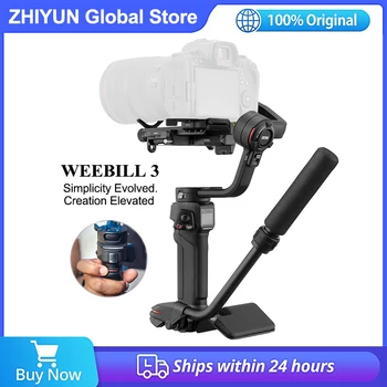 Профессиональный 3-осевой ручной стабилизатор Zhiyun Weebill 3 для зеркальных и беззеркальных камер Sony/Canon/Nikon/Panasonic