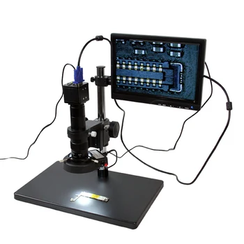 Профессиональный микроскоп TBK-10A HD 10 ~ 180x настольный профессиональный микроскоп для Iphone BGA Техническое обслуживание процессора промышленное видео 5