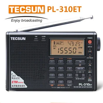 Радиоприемники Tecsun PL310ET Полнодиапазонный цифровой демодулятор FM/AM/SW/MW/LW Мирового диапазона Стерео Цифровой радиоприемник 11