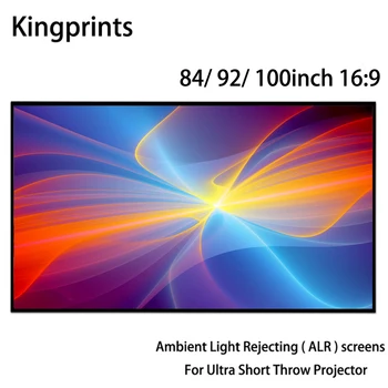 Рассеянный свет, отклоняющий ALR, тонкая рамка 84 92 100-дюймовый проекционный экран для WEMAX One Sony Ultra Short Throw UST Проекторы