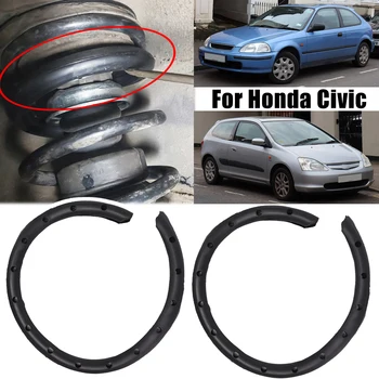 Резиновый Глушитель спиральной пружины Для Honda Civic Изоляционная Втулка Передняя Задняя Нижняя Подвеска Шумоподавитель Защита Амортизатора 15