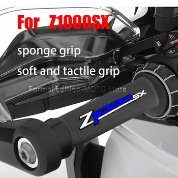 Ручки на руль, антивибрационная мотоциклетная ручка для Kawasaki Z1000SX, аксессуары, губчатая ручка для Z1000SX 16
