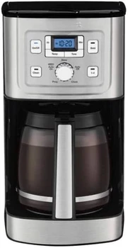 Самоочищающаяся программируемая кофеварка с центральным цифровым дисплеем на 14 чашек (обновленная) (CBC-7200PCFR)