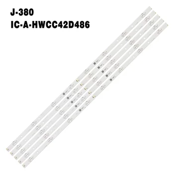 Светодиодная лента Подсветки для Pana sonic TC-43DS630C TC-43SV700B TH-43C410K TX-43ESW504 TC-43ES630B TC-43FS630B IC-A-HWCC42D486 5