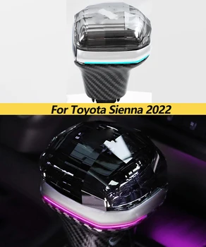 Светодиодная ручка с кристаллами Подходит для Toyota Sienna 2022 для обновления головки переключения передач