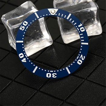 Светящийся Керамический безель для часов, вставка в кольцо хронографа для SNE435/439/439/441 Аксессуары для Модификации часов серии SSC741 8