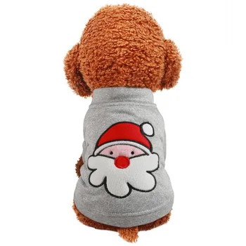 Свитера для домашних собак, Зимнее осеннее теплое пальто, Рождественский праздничный костюм для Щенков, одежда, кардиган