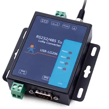 Серверное устройство USR-LG206-H-P с последовательным преобразователем RS232 RS485 в LoRa (точка-точка) для интеллектуального учета в сельском хозяйстве нефтяных месторождений 7