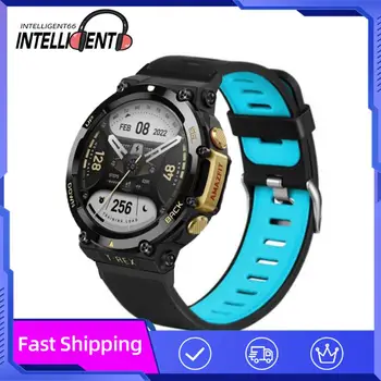 Силиконовый спортивный браслет, мягкий двухцветный ремешок для часов, удобный сменный ремешок для Huami Amazfit T-rex 2 10