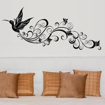 Силуэт птицы Мяу, гостиная, спальня, стеклянный фон, крыльцо украшено, можно снять наклейки на стену