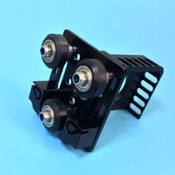 Собранный V-образный Адаптер для экструдера 3D-принтера Titan Aero - X axis Slider с Пряжкой для Ремня F/Creality CR-10 CR10s Ender3 3