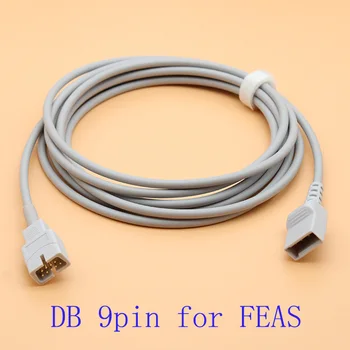 Совместимый магистральный кабель датчика DB9 FEAS Argon/Medex/HP/Edward/BD/Abbott/PVB/Utah IBP для датчика давления.