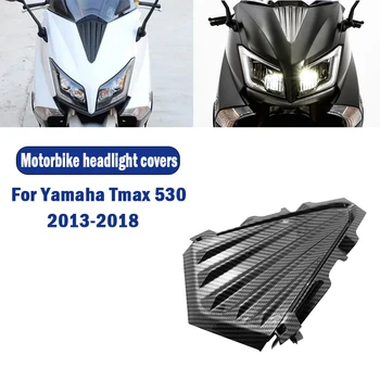 Средняя бухта ветрового стекла Подходит для Yamaha Tmax 530 2015 2016 2013-2018 T-MAX Tmax530 Передний Капот Верхний Обтекатель Крышка головного Света 1
