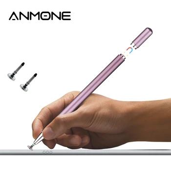 Стилус для планшета Anmone Samsung Xiaomi, сенсорная ручка для экрана ноутбука, для телефона, Карандаш для рисования с магнитным колпачком, офисная ручка 6